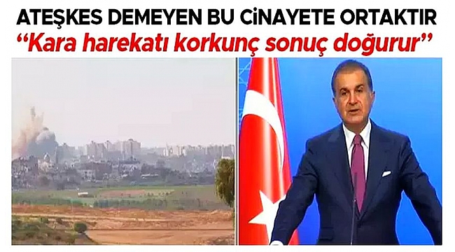 AK Parti Sözcüsü Ömer Çelik'ten MYK sonrası önemli açıklamalar: Ateşkes demeyen cinayete ortaktır 