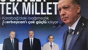 Başkan Erdoğan Azerbaycan'da: Artık 