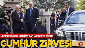 Başkan Erdoğan MHP lideri Bahçeli ile görüştü! Gündem Terörsüz Türkiye'de yeni aşama 
