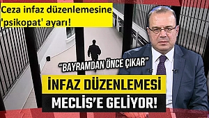 Ceza infaz yasasında geri sayım! Düzenlemenin detayları netleşti: Psikopat ayarı  