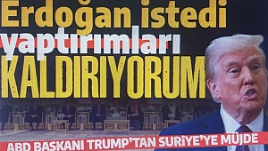 Donald Trump Suudi Arabistan'da duyurdu: Suriye'ye yaptırımları kaldırdık | 
