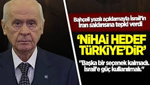 Bahçeli'den İsrail'e çok sert tepki! İran saldırısı sonrası uyardı: 
