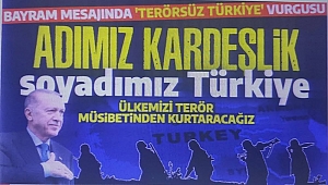 Başkan Erdoğan'dan 