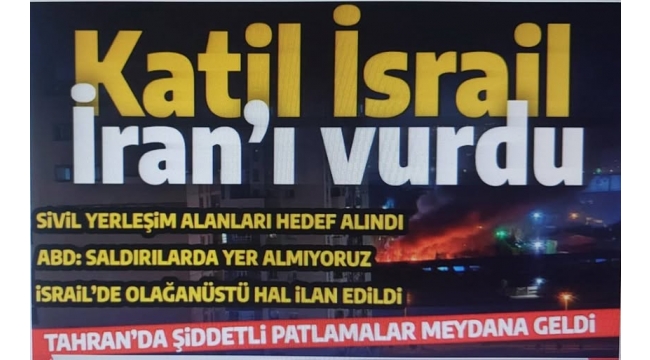 Son dakika: İsrail, İran'ı vurdu! Sivil ve askeri tesisler hedef alındı... 