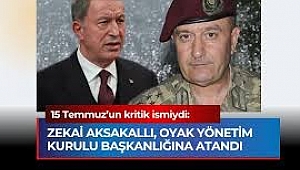 15 Temmuz kahramanı Zekai Aksakallı OYAK'ın başına geçti 
