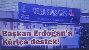 Diyarbakır surlarında al bayrak dalgalanıyor 