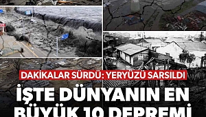 Dünyanın en yıkıcı 10 depremler listesi değişti! 73 yıl sonra aynı yerde: Rusya depremi (Kamçatka) en büyükler arasına girdi 
