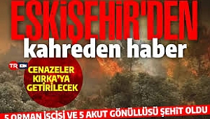 SON DAKİKA | Eskişehir’de yangın faciası: 10 orman işçisi şehit oldu 