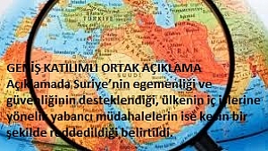 Türkiye ve 10 Arap Ülkesi’nden ortak Suriye mesajı: “İsrail saldırıları kabul edilemez” 