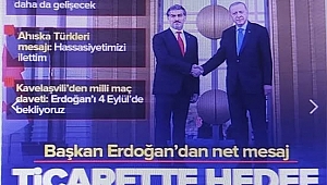 Cumhurbaşkanı Erdoğan Gürcistanlı mevkidaşı ile ortak basın toplantısında açıklamalarda bulundu 