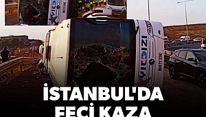 Kuzey Marmara Otoyolu'nda yolcu otobüsü devrildi! Ölü ve yaralılar var 