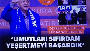 300 bininci yuva tamam! Cumhurbaşkanı Erdoğan: Deprem turistlerini hüsrana uğrattık 