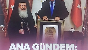 Başkan Erdoğan Kudüs Rum Ortodoks Patriği Giannopoulos ve heyetini kabul etti 