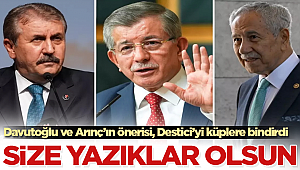 Davutoğlu ve Arınç’ın önerisi, Mustafa Destici’yi küplere bindirdi: Size yazıklar olsun 