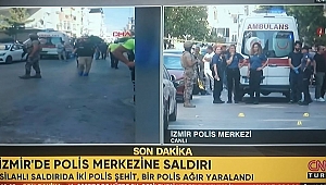 Son dakika: İzmir Balçova'da polis karakoluna silahlı saldırı: 2 polis şehit oldu, 1 polis yaralı 